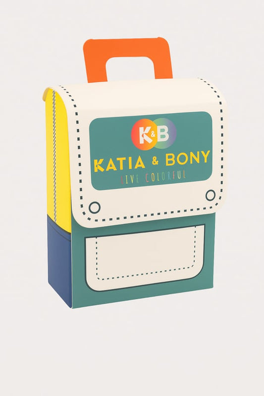 Kids’ Checked Pattern Boxed Socks 2-Pack