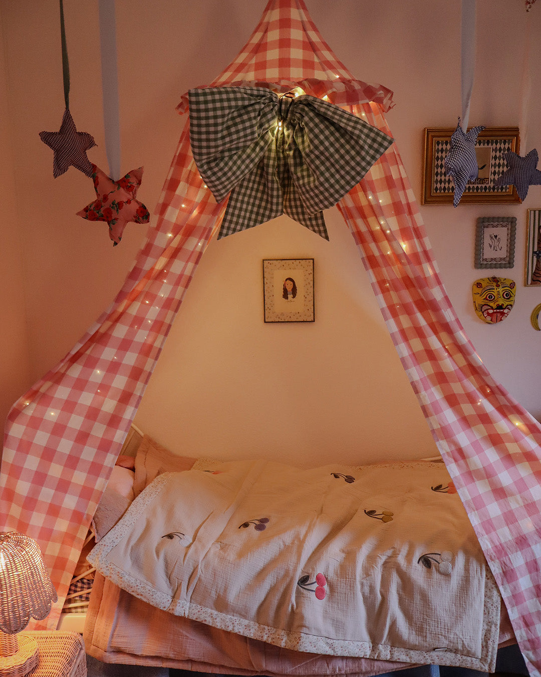 Nova Toddler Blanket - Cherries