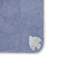 Luca Baby Towel Indigo-GOTS