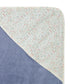 Luca Baby Towel Indigo-GOTS