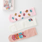 Girls Macaron Boxed Socks 3-Pack