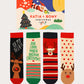 4-Pack Unisex Artistic Ankle Socks in New Year Box