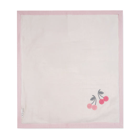 Nova Baby Blanket - Cherries