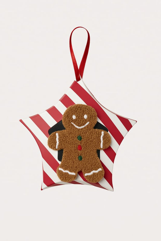 Children's Ginger Breadman Boxed Xmas Socks