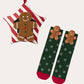 Women's Ginger Breadman Boxed Xmas Socks