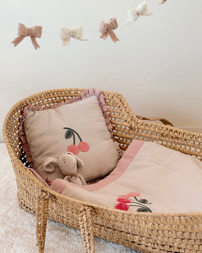 Nova Baby Blanket - Cherries