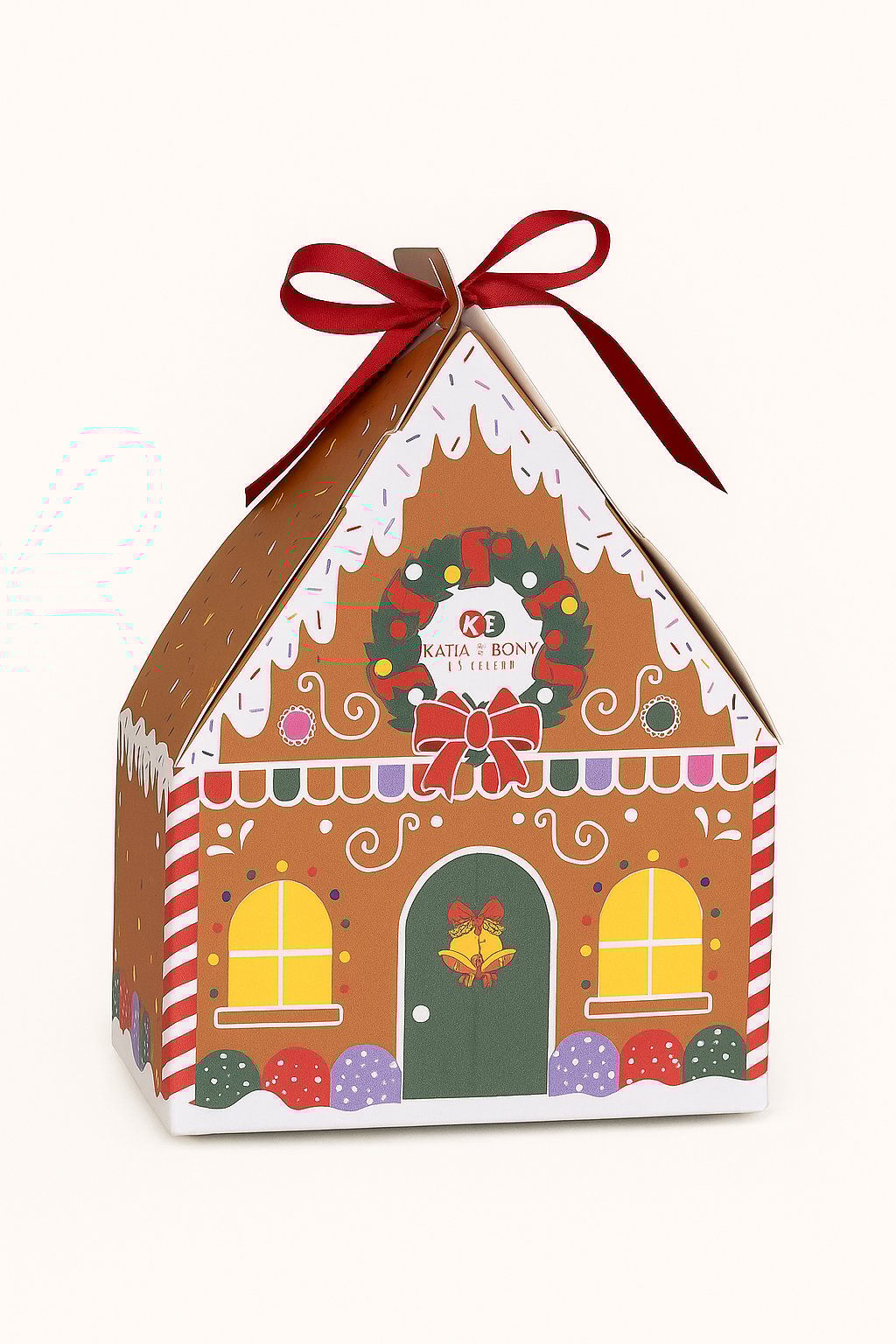 Women’s 2-Pack Bow Christmas Gift Box Socks