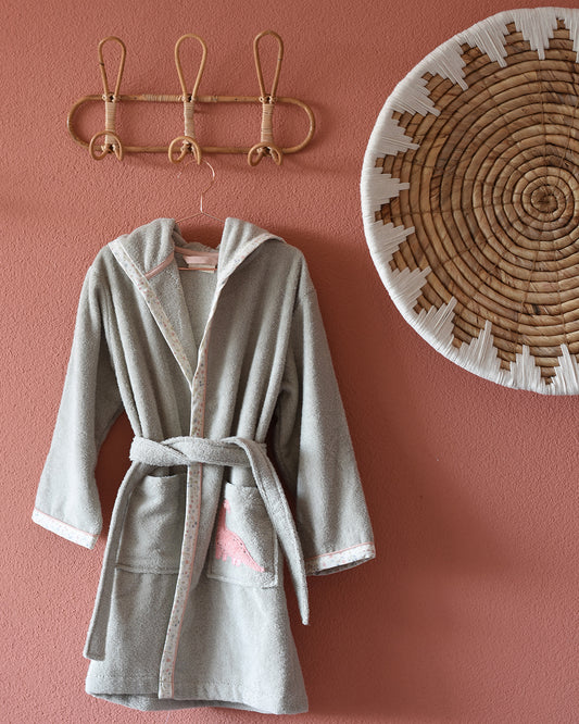 Mia Bathrobe Dino-GOTS