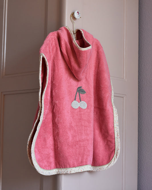 Piu Poncho Rosa-GOTS